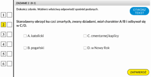 Egzamin ósmoklasisty - Język polski - Analiza lektury: Dziady