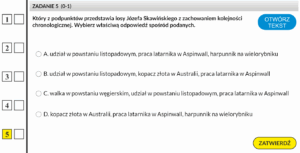 Egzamin 8-klasisty z języka polskiego - Latarnik